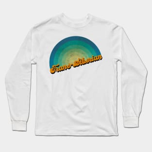 vintage retro Trans-Siberian Long Sleeve T-Shirt